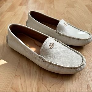NIB Coach Mary Lock Up Pebble Leather Loafer